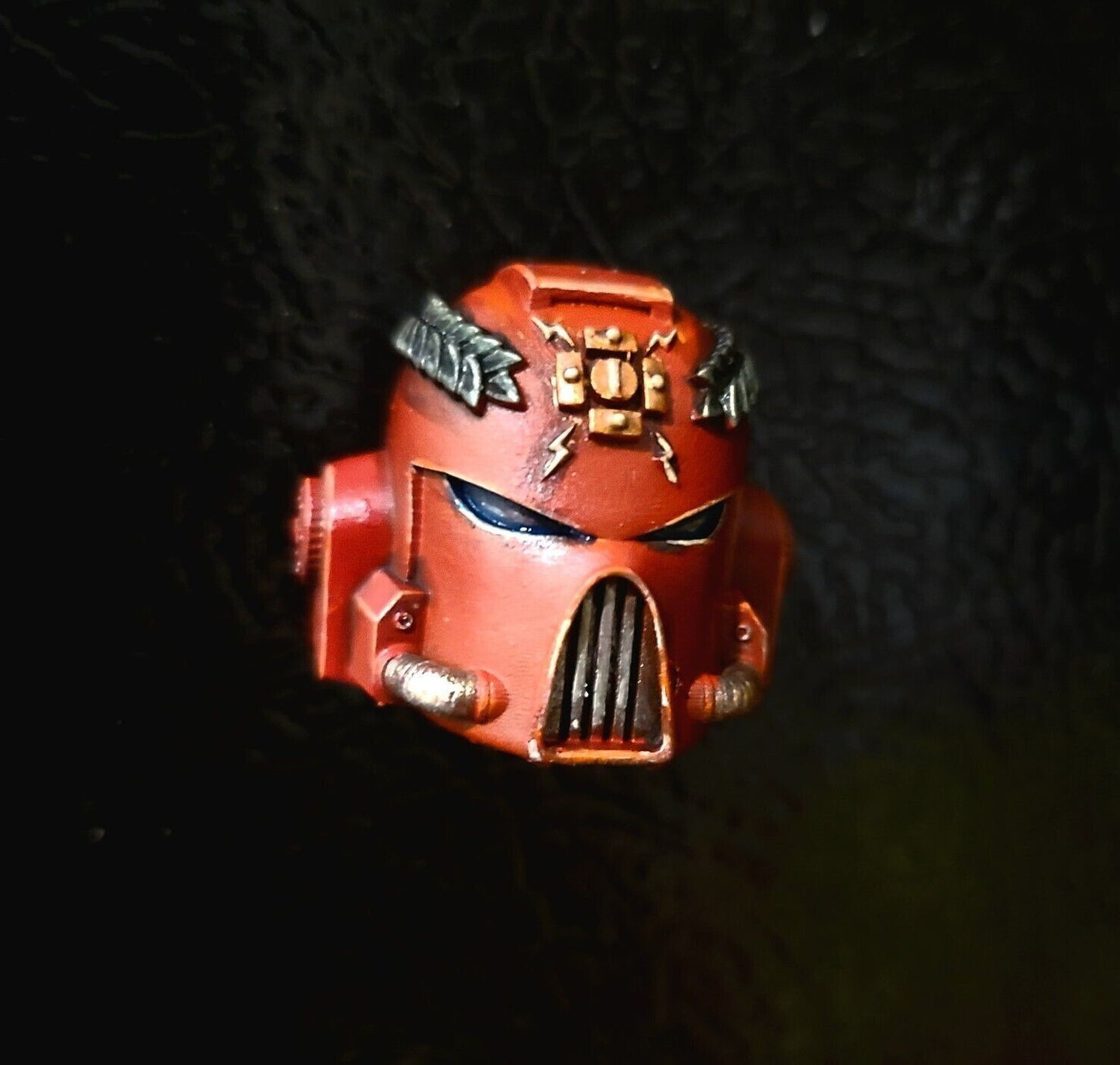 Space Marine MK VII Helmet Refrigerator Magnet Warhammer 40k Style Custom MK 7 Magnet