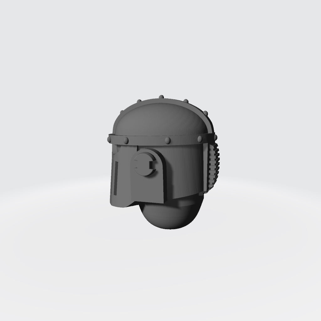 Space Marine 30K JoyToy MKIII Iron Warriors Helmet