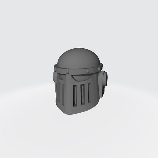 Mark II Helmet Swap for JoyToy Warhammer 40K Space Marine Action Figures by 18th Scale Armory Left Angle