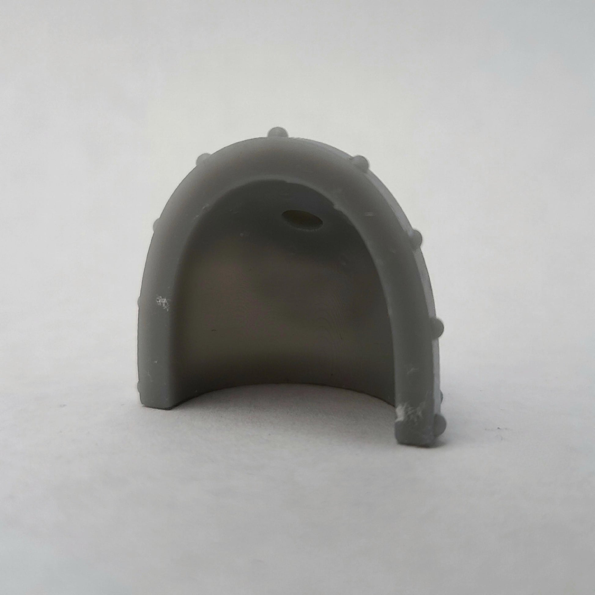 Fell Blooded 1st Warhost Heraldry MKVII Shoulder Pad Studded compatible with JoyToy Space Marine Action Figures by 18th Scale Armory Rear