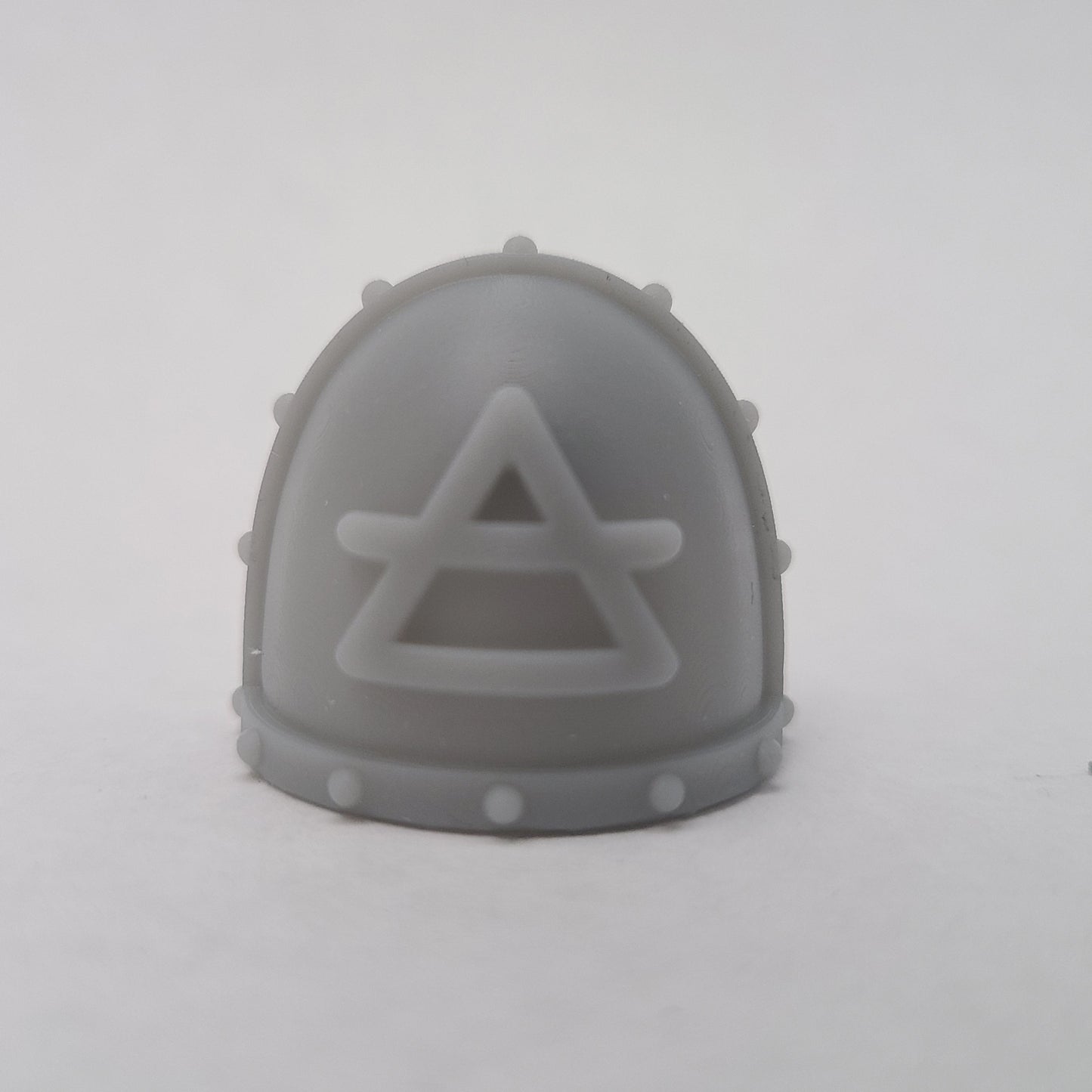 Fell Blooded Battleline Heraldry MKVII Shoulder Pad Studded compatible with JoyToy Space Marine Action Figures by 18th Scale Armory