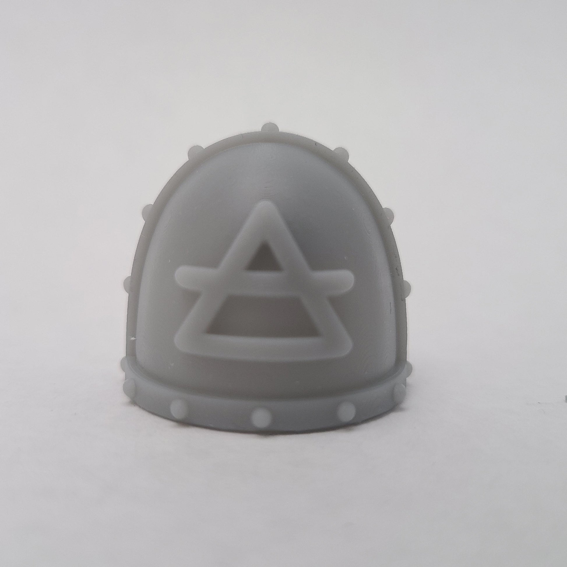 Fell Blooded Battleline Heraldry MKVII Shoulder Pad Studded compatible with JoyToy Space Marine Action Figures by 18th Scale Armory