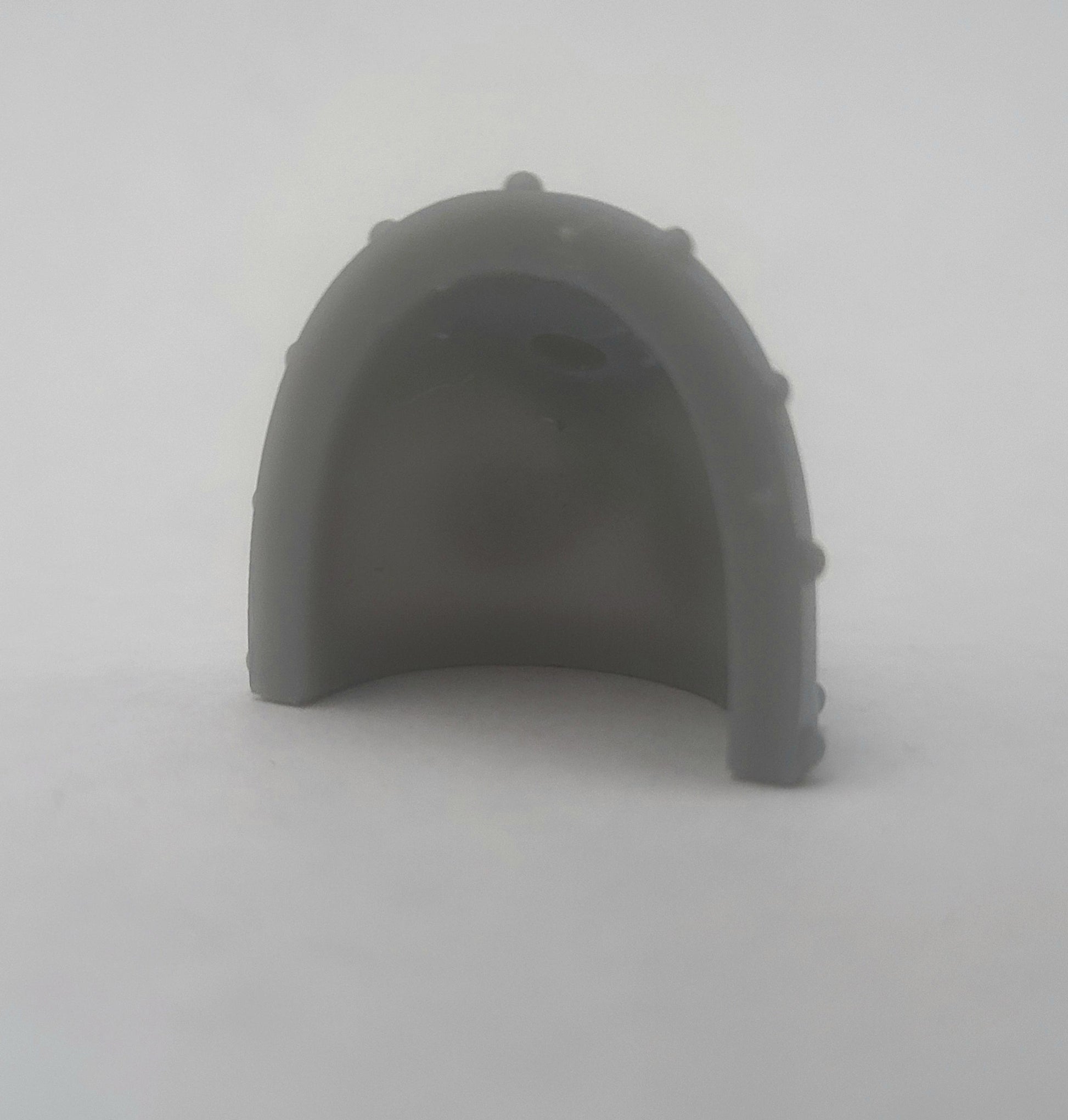 Fell Blooded Chapter Heraldry MKVII Shoulder Pad Studded compatible with JoyToy Space Marine Action Figures by 18th Scale Armory Rear