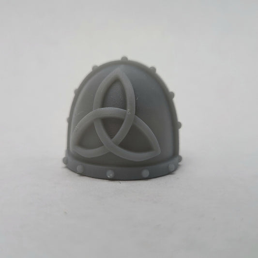 Fell Blooded Command MKVII Shoulder Pad Studded compatible with JoyToy Space Marine Action Figures