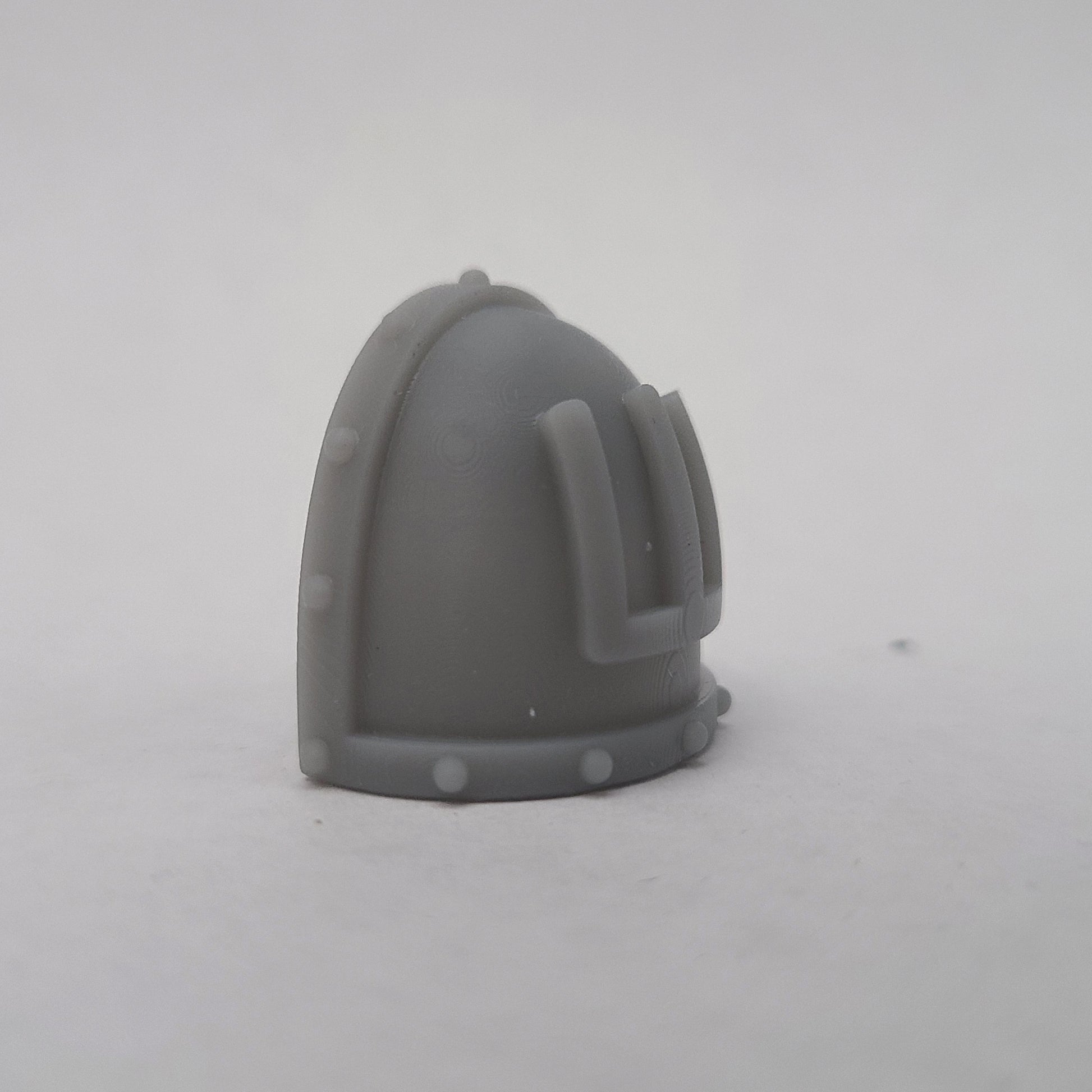 Fell Blooded Veteran MKVII Shoulder Pad Studded compatible with JoyToy Space Marine Action Figures by 18th Scale Armory