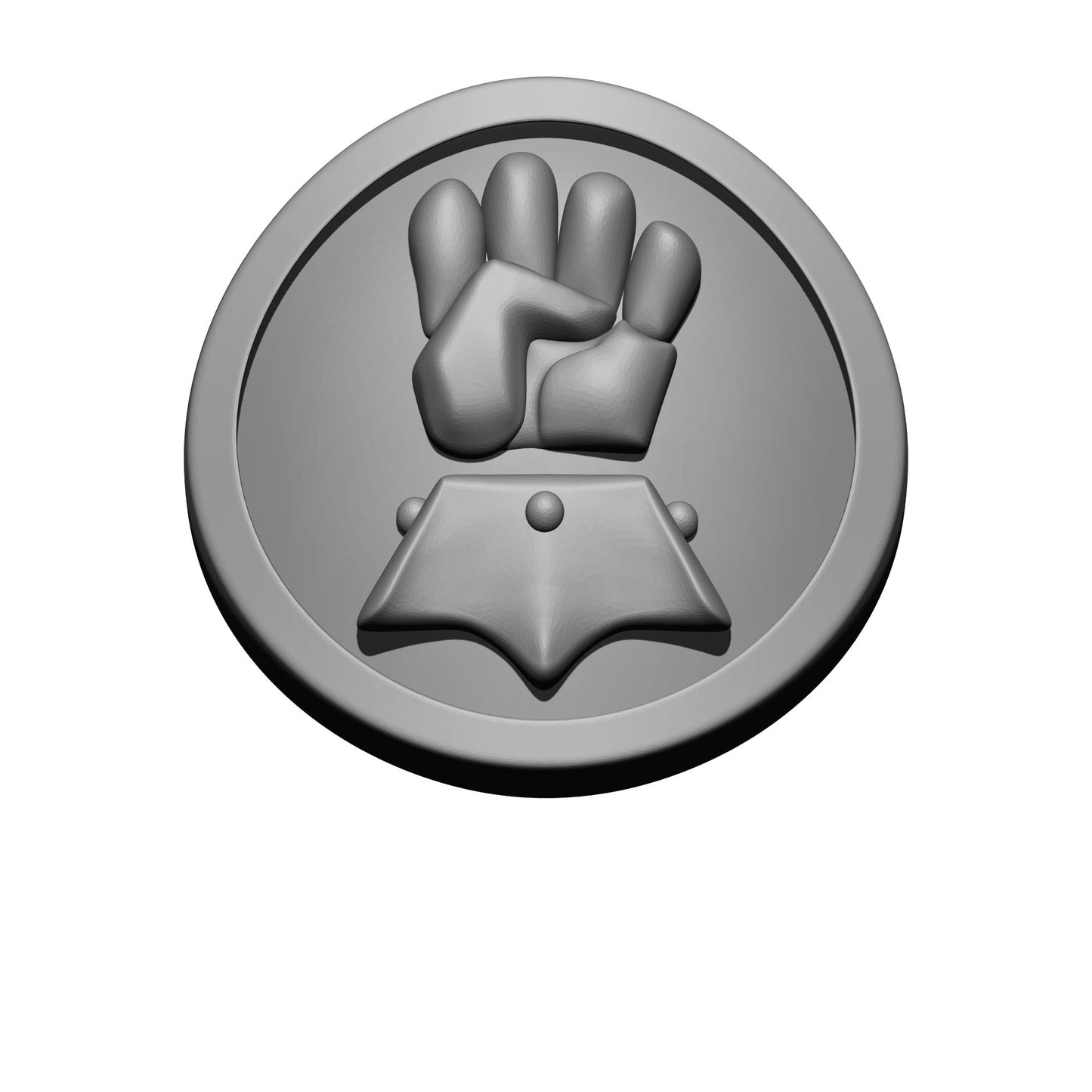 Imperial Fists Legion Shoulder Pad Decal for JoyToy Loyalist Marine Action Figures Custom 1:18th Scale Insignia
