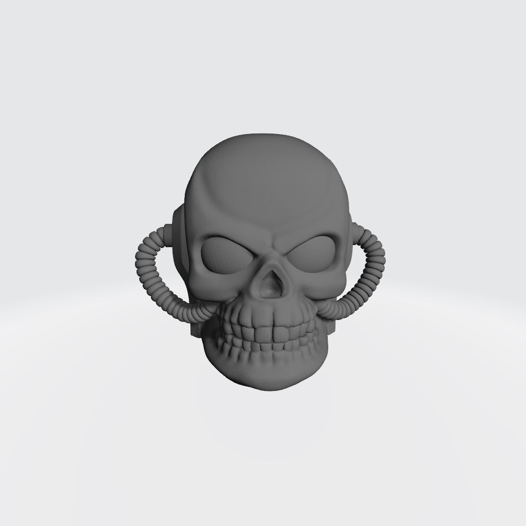 Chaplain Skull Helmet: Helmet Swap is compatible with JoyToy Warhammer 40K Space Marine Action Figures