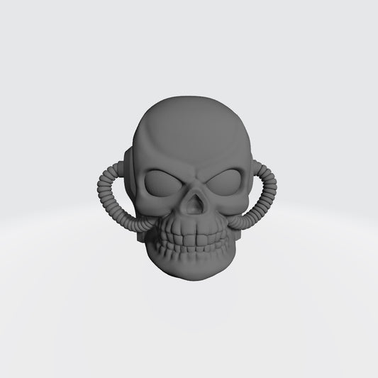 Chaplain Skull Helmet: Helmet Swap is compatible with JoyToy Warhammer 40K Space Marine Action Figures
