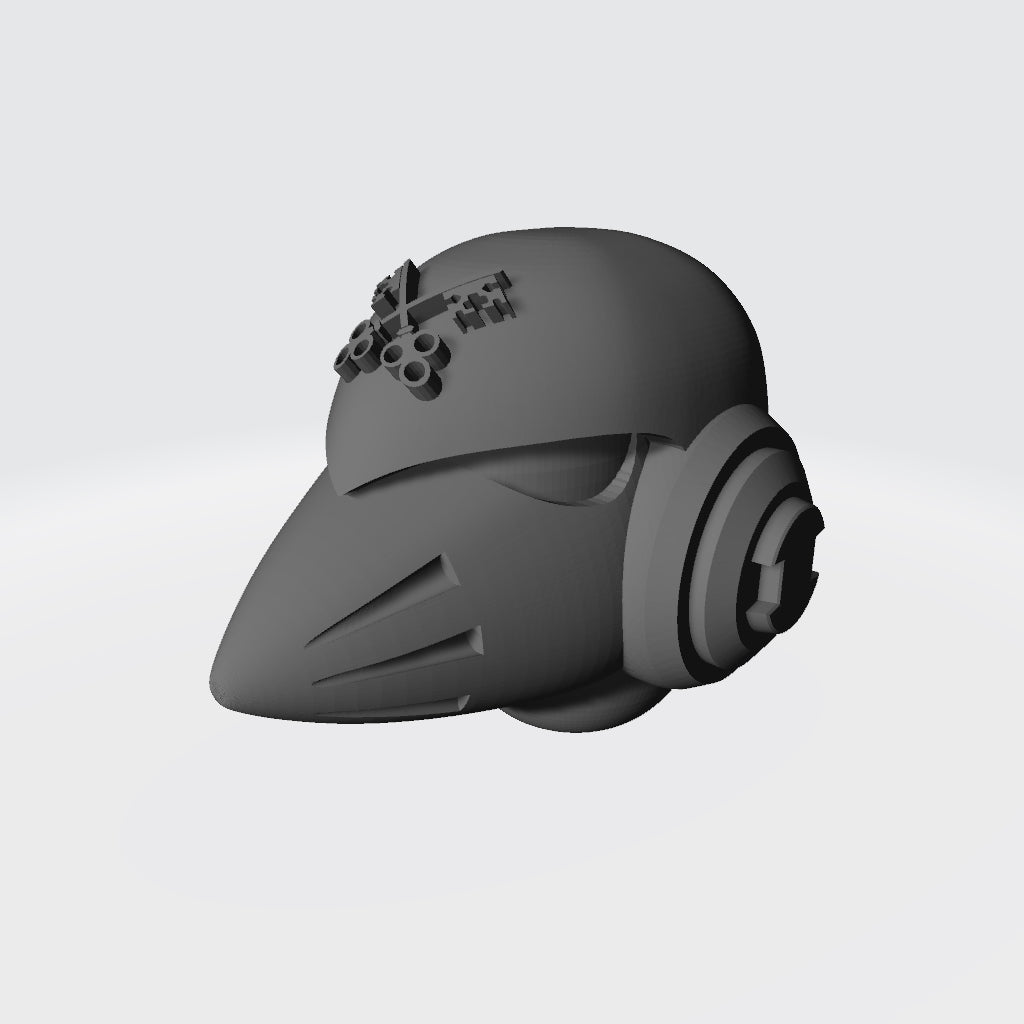 18th Scale Armory Angels of Iron Chapter MKVI Corvus Angels of Iron Helmet for JoyToy Action Figures