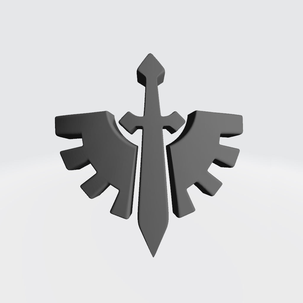Dark Angels Grimm Legion Shoulder Pad Insignia