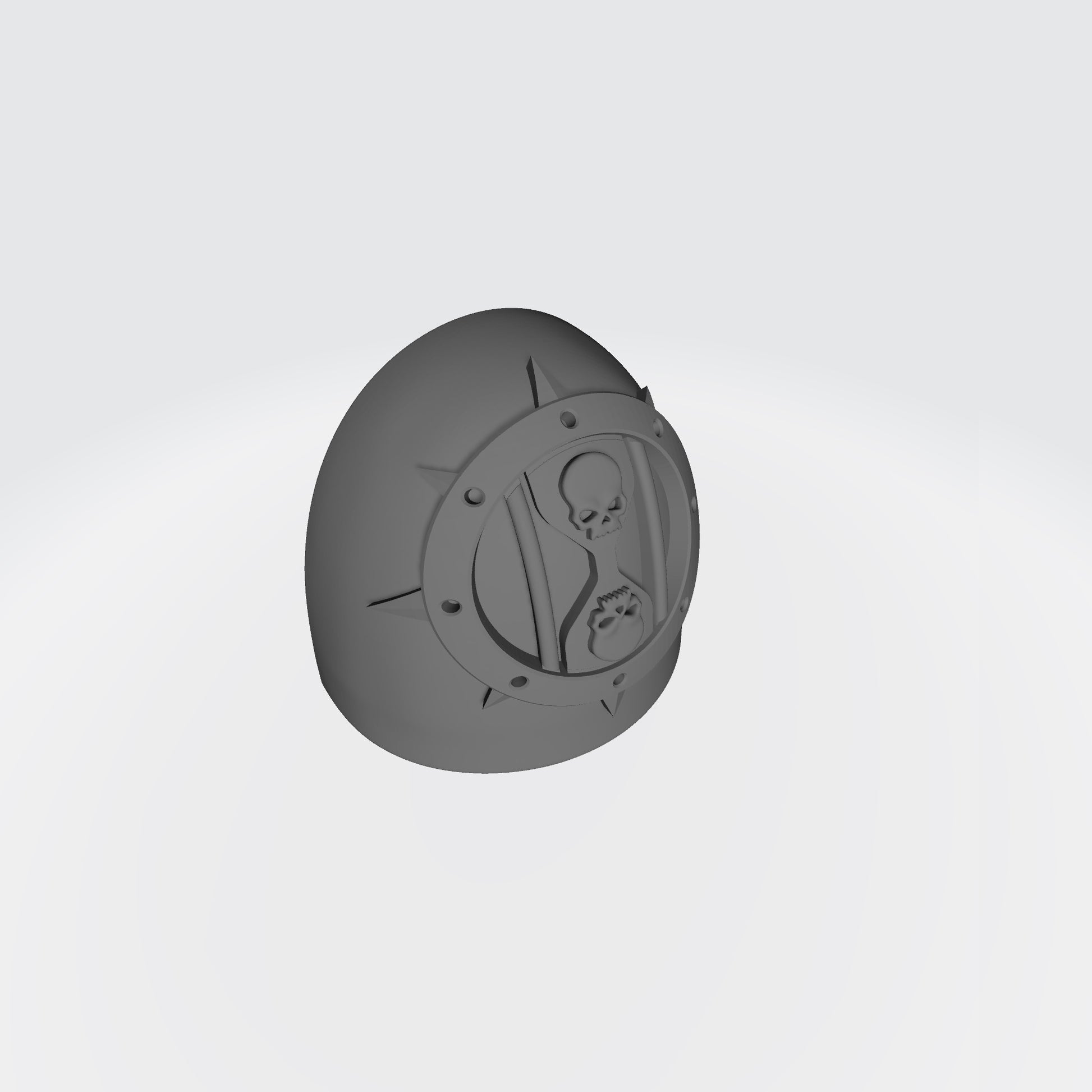 The 18th Scale Armory Dreadwing MKV Shoulder Pad Gen: 5 Pauldron Flat is compatible with the Dark Angels Legion JoyToy Space Marines*, from the Heresy era.