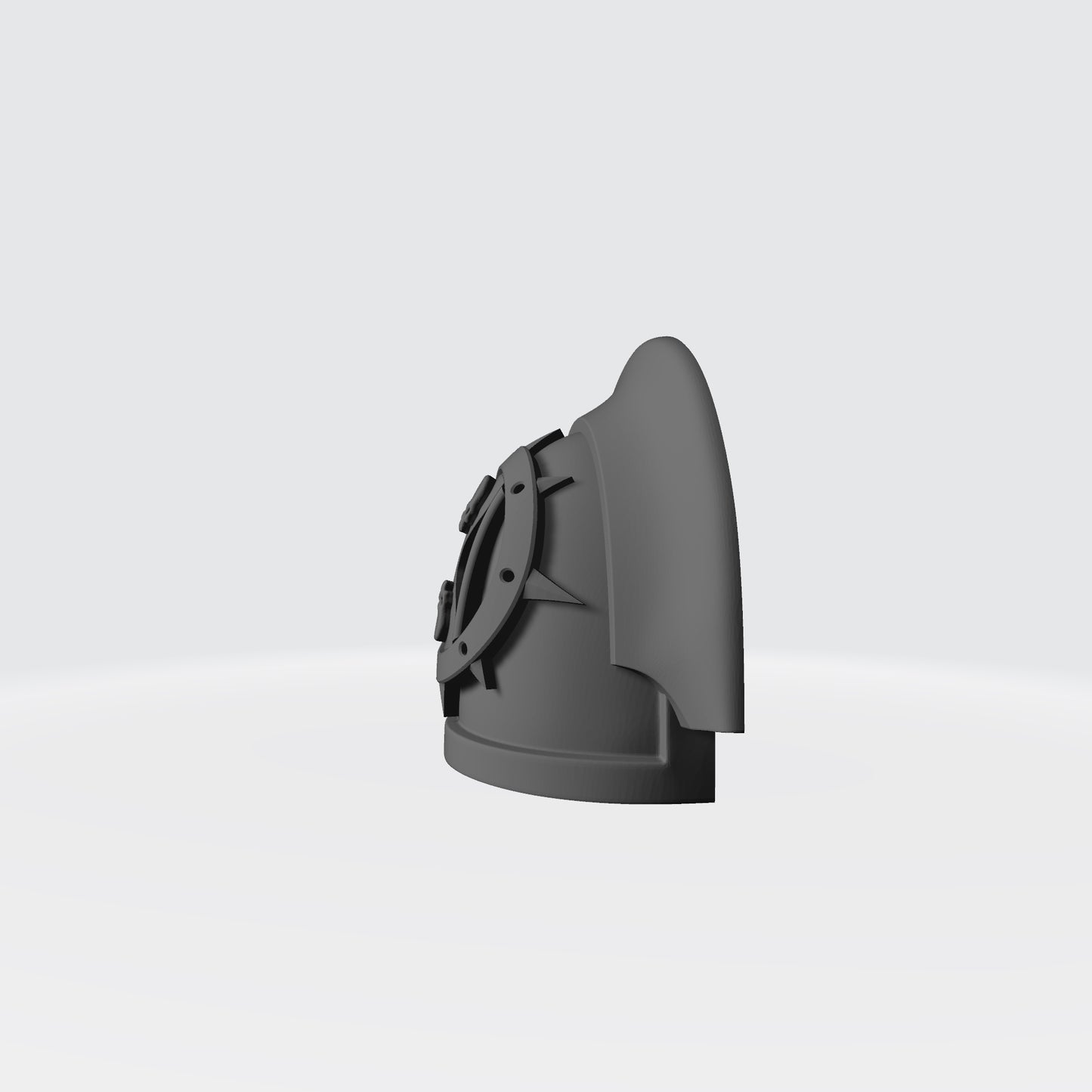 The Left Angle Dreadwing MKIII Shoulder Pad Gen: 3 Pauldron Sword Breaker Full is compatible with the Dark Angels Legion JoyToy 1:18th Scale Space Marines*, from the Heresy era.