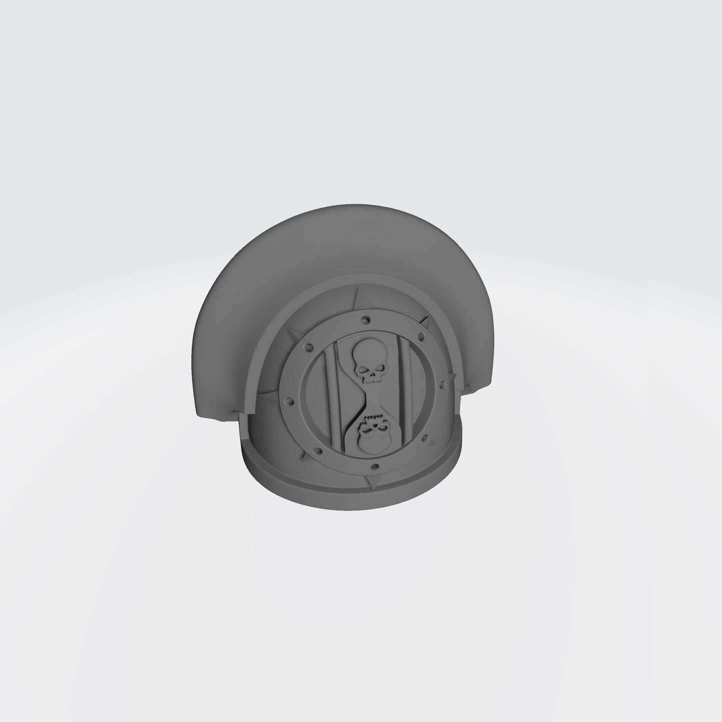 The 18th Scale Armory Dreadwing MKIII Shoulder Pad Gen: 3 Pauldron Sword Breaker Full is compatible with the Dark Angels Legion JoyToy Space Marines*, from the Heresy era.