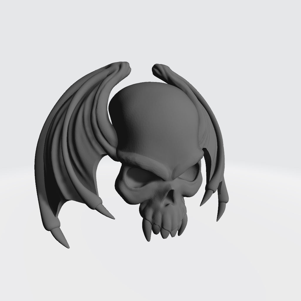 Custom Night Lords Shoulder Pad Decal: 3D Shoulder Pad decal compatible with JoyToy Space Marine 1:18th Scale Action Figures