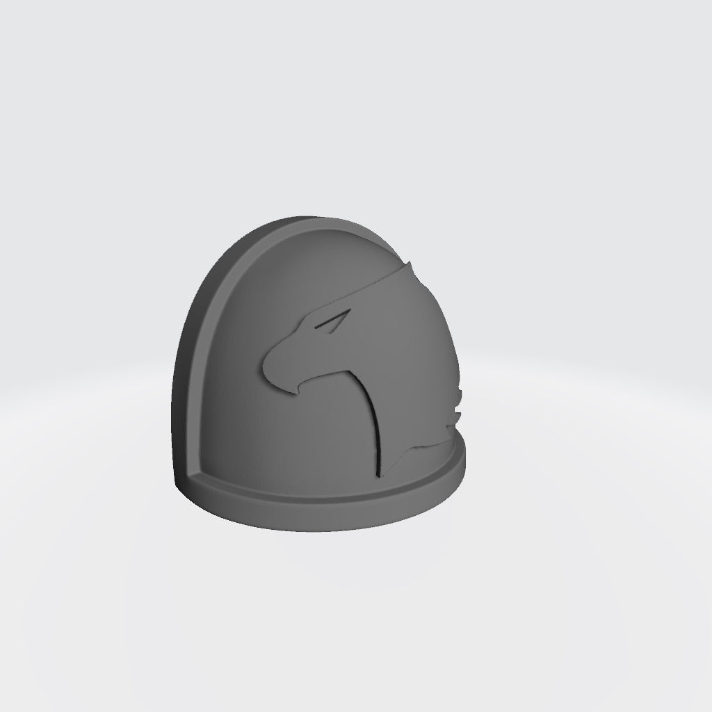 Raptors Chapter MKIV Shoulder Pad for JoyToy Grimdark Marine Action Figures
