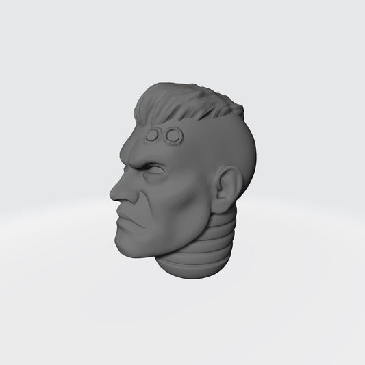 Space Marine Initiate with Service Studs Head Swaps for JoyToy Space Marine Action Figure Custom 1:18th Scale Parts