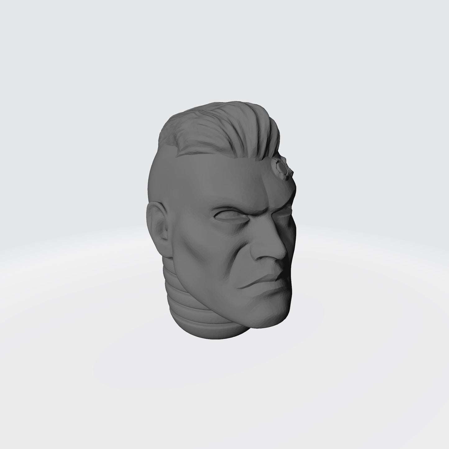 Space Marine Initiate with Service Studs Head Swaps for JoyToy Space Marine Action Figure Custom 1:18th Scale Parts