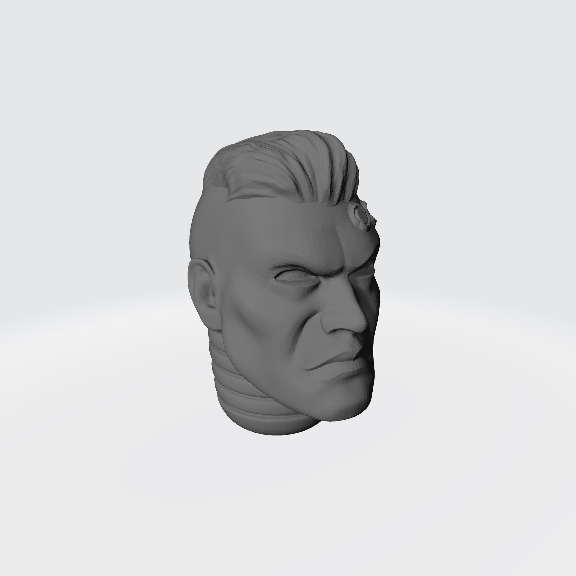 Space Marine Initiate with Service Studs Head Swaps for JoyToy Space Marine Action Figure Custom 1:18th Scale Parts