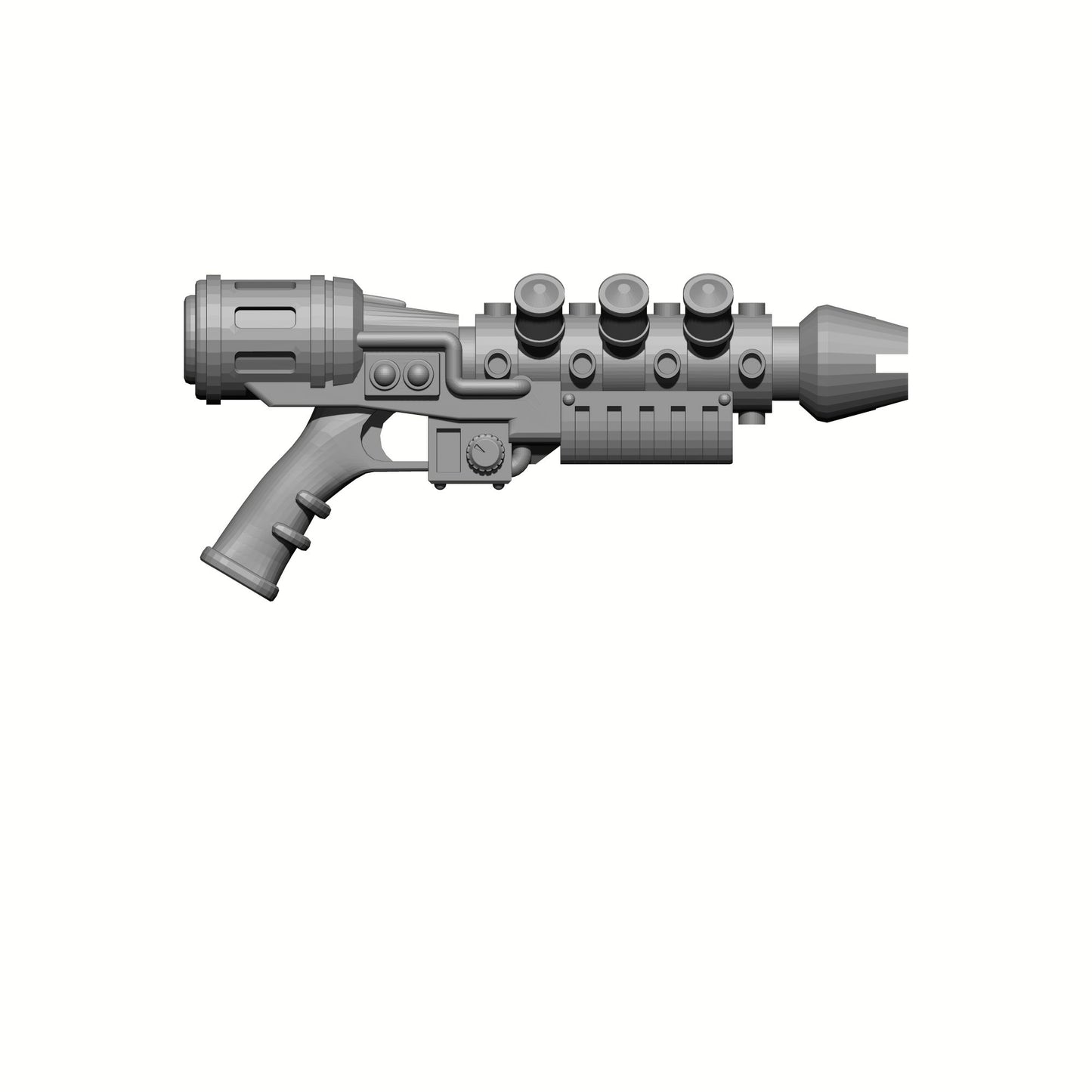 Autotellurian-Pattern Graviton Gun for JoyToy Loyalist Marine Action Figures Custom 1:18th Scale Part