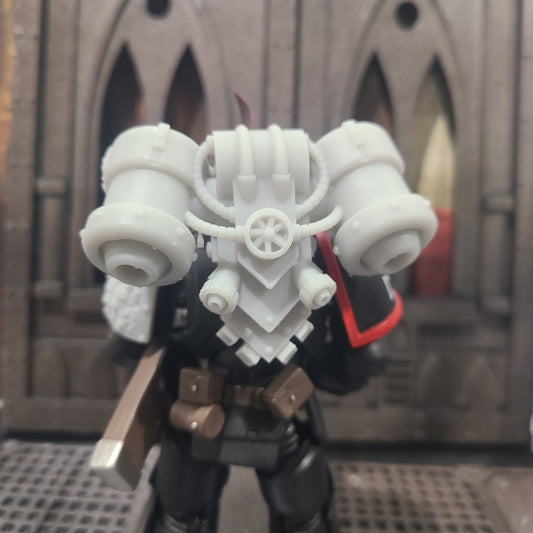 Battle Brother Assault Marine Mark III Jump Pack for JoyToy 30K Action Figures