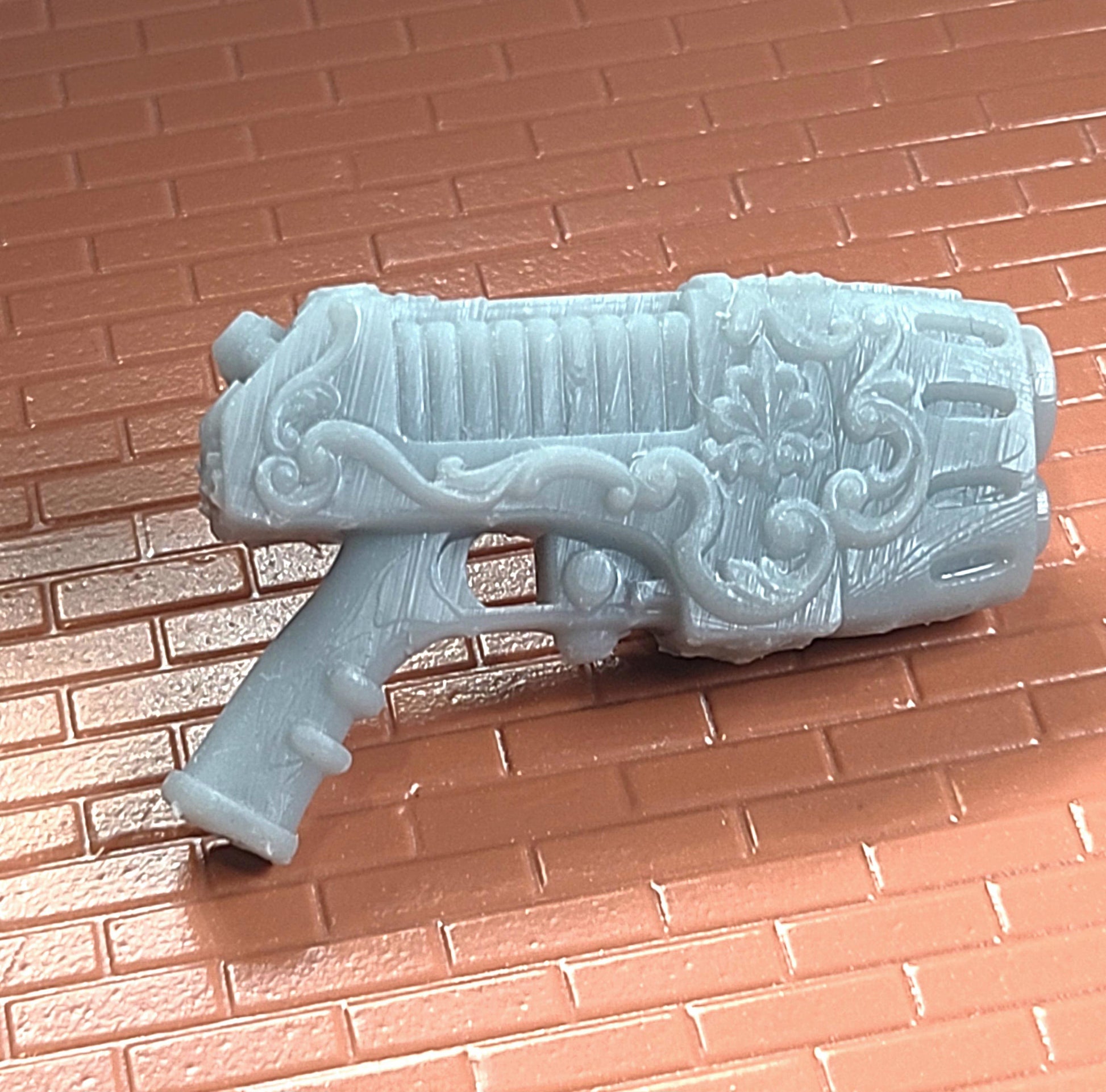 Custom Los Muertos Chapter Artificer Pattern Plasma Gun compatible with JoyToy Space Marine Action Figures
