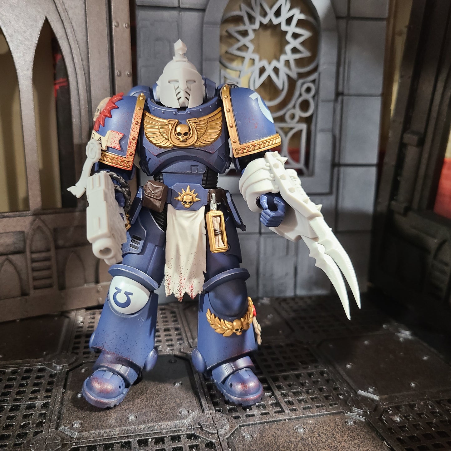 Night Lords Legion Lightning Claw - Plain for JoyToy Traitor Legion Action Figures Custom 1:18th Scale Part