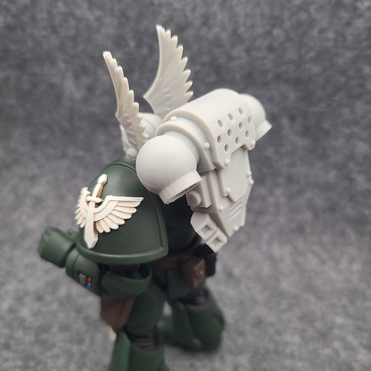 Battle Brother MK 3.5 Backpack for JoyToy Space Marine Action Figures Custom 1:18th Scale Parts