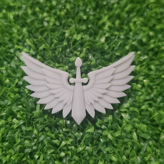 Dark Angels Legion Chestplate Decal for JoyToy Space Marine Action Figures Custom 1:18th Scale Armor