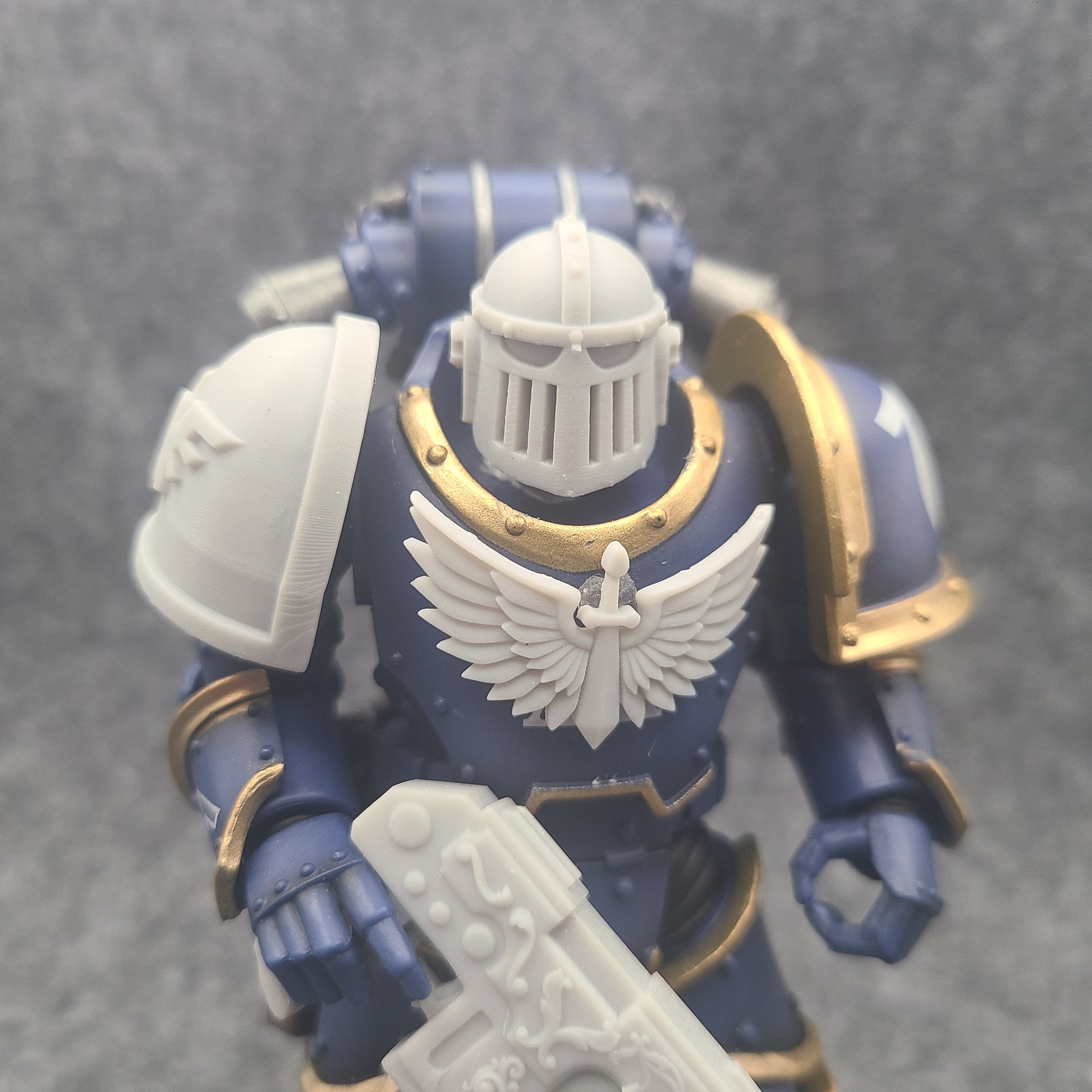 Dark Angels Legion Chestplate Decal for JoyToy Space Marine Action Figures Custom 1:18th Scale Armor