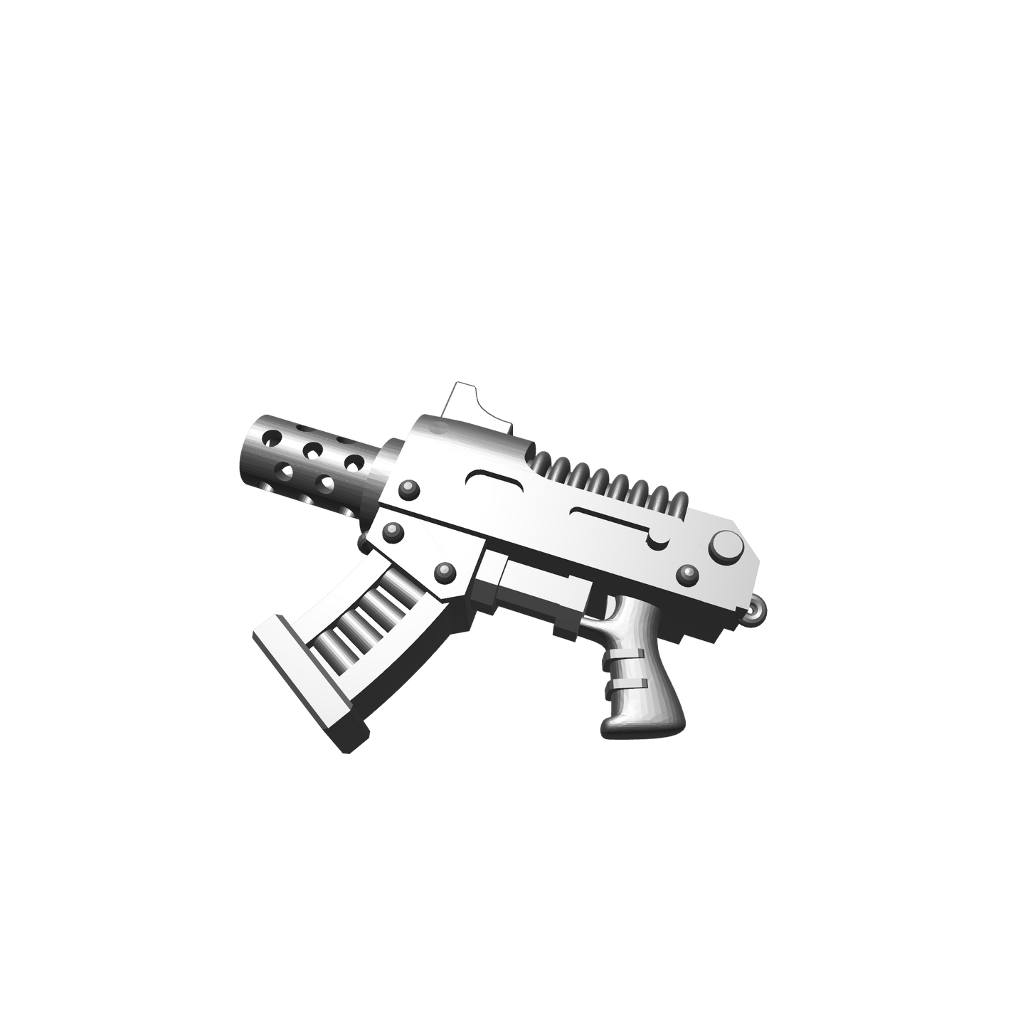 Thunder Warrior Boltgun Crusader Pattern Ver. 1 for JoyToy Loyalist Marine Action Figures Custom 1:18th Scale Parts