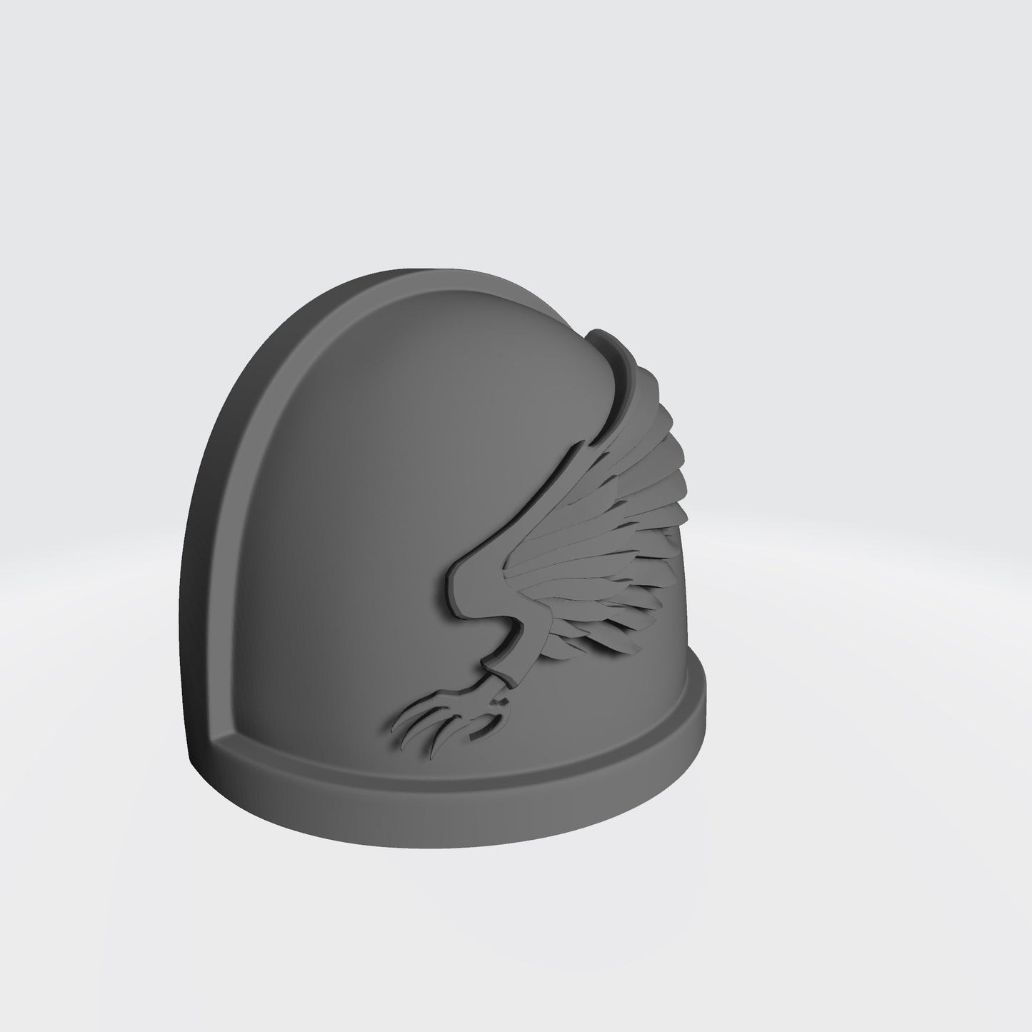 Emperor’s Children Legion MKIV Shoulder Pad Compatible with JoyToy Space Marine Action Figures Right Profile