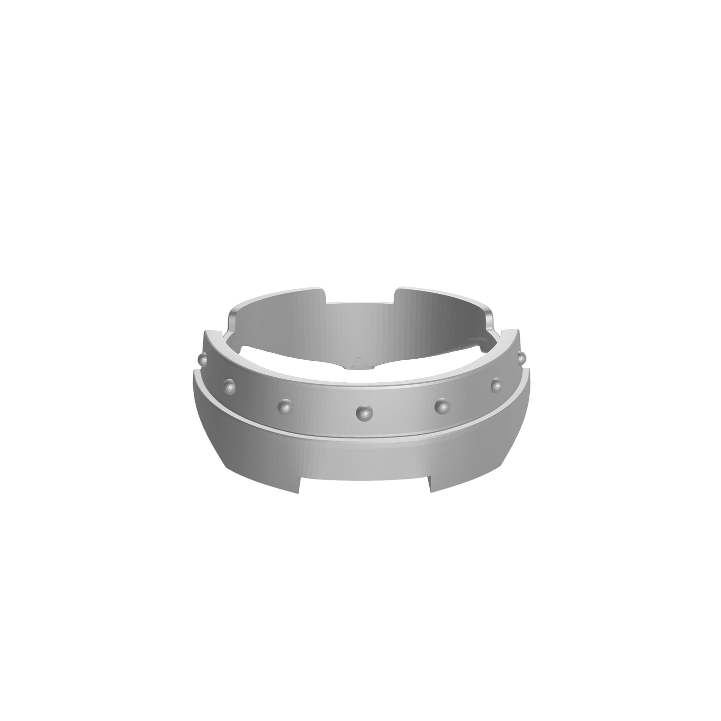 Armor - Gorget with Rivets for JoyToy Space Marine Action Figures Custom 1:18th Scale Part