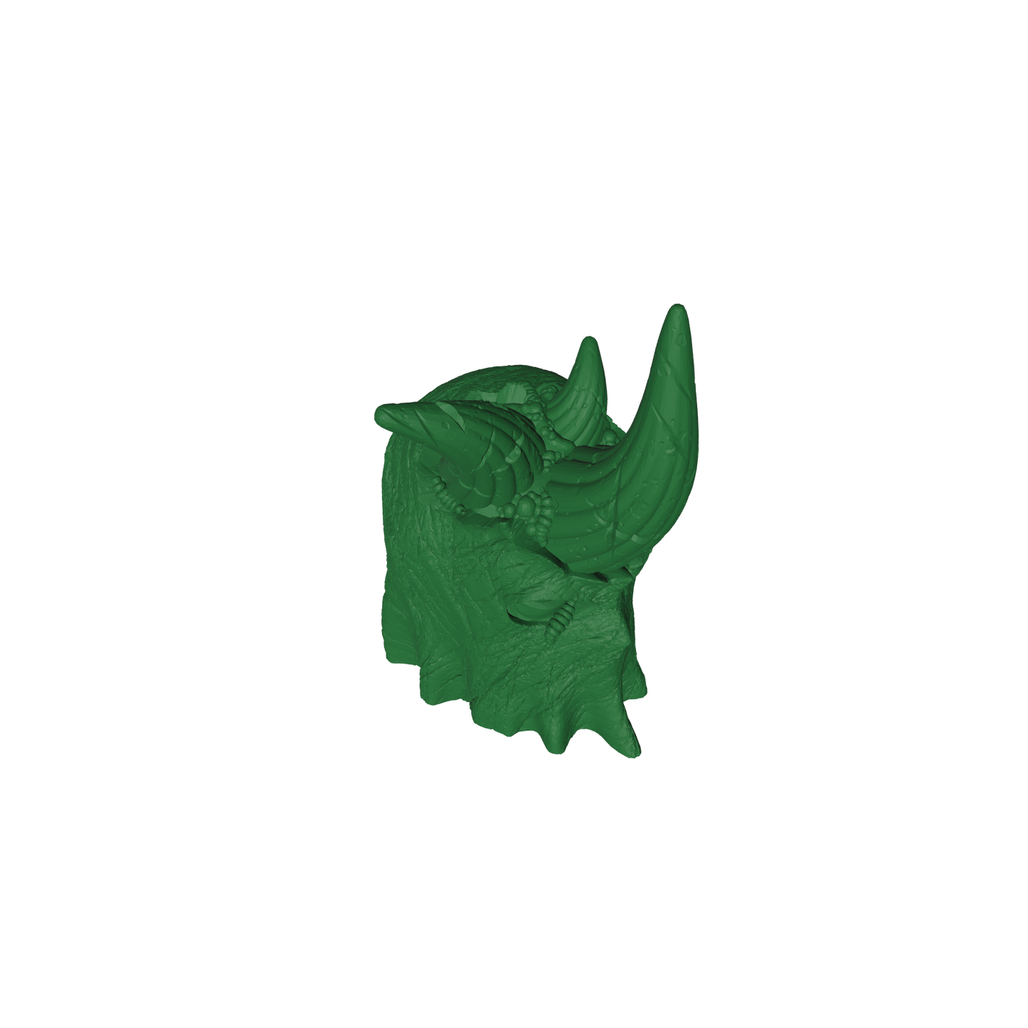Nurgle Legion Warrior Hooded Helm with Necrotic Damaged for JoyToy Traitor Marine Action Figures Custom 1:18th Scale Head Swap