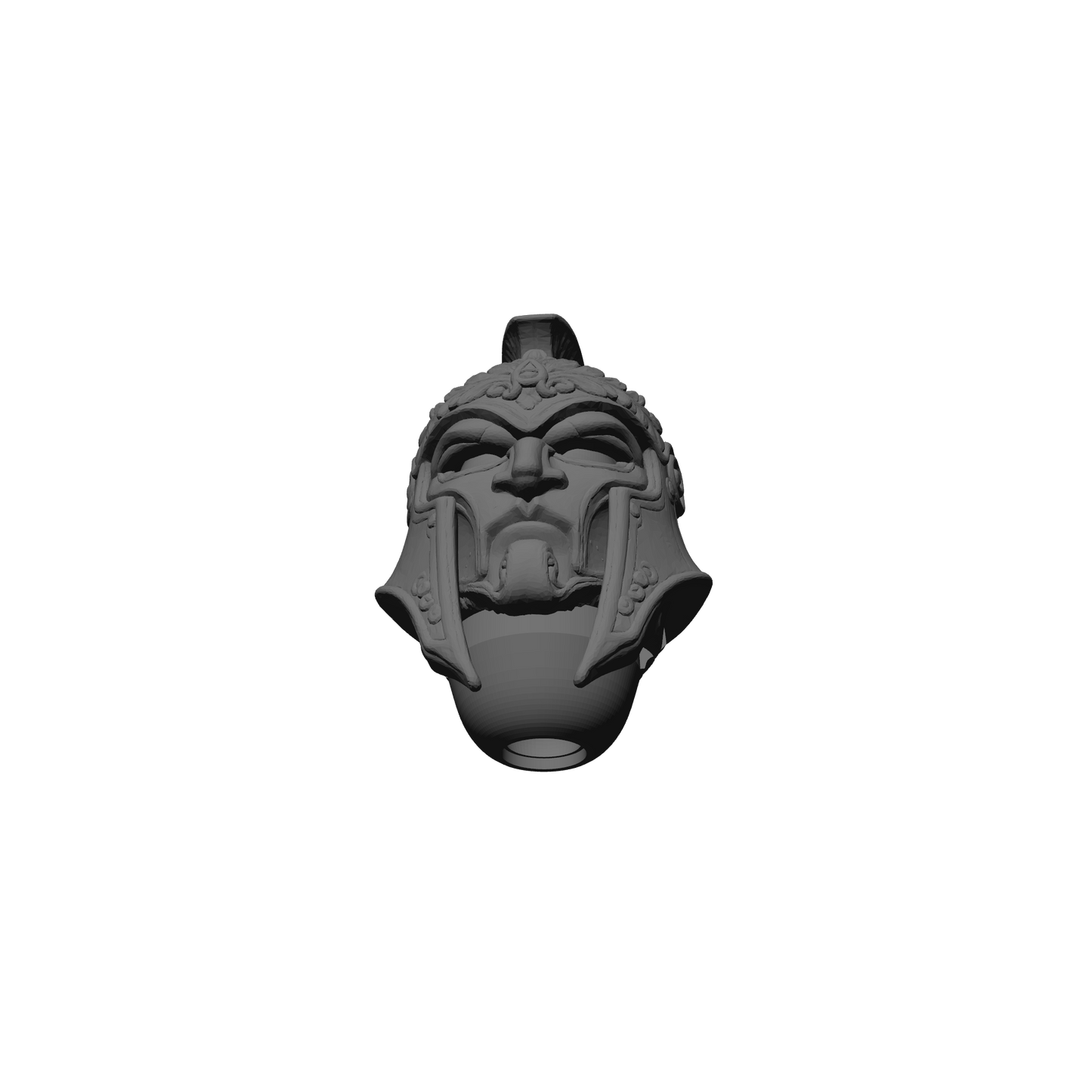 Ultramarines Legion Helmet Ancient Face Space Marine 2 for JoyToy Loyalist Marine Action Figure Custom 1:18th Scale Head