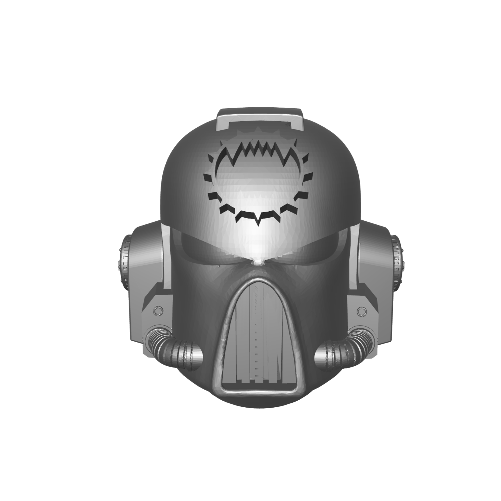 World Eaters Legion Mark VII Helmet for JoyToy Space Marine Action Figures Custom 1:18th Scale Parts