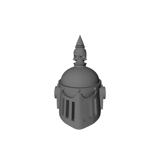 Death Guard G:2 Helmet with Skull Spike for JoyToy Loyalist Marine Action Figure Custom 1:18th Scale Head