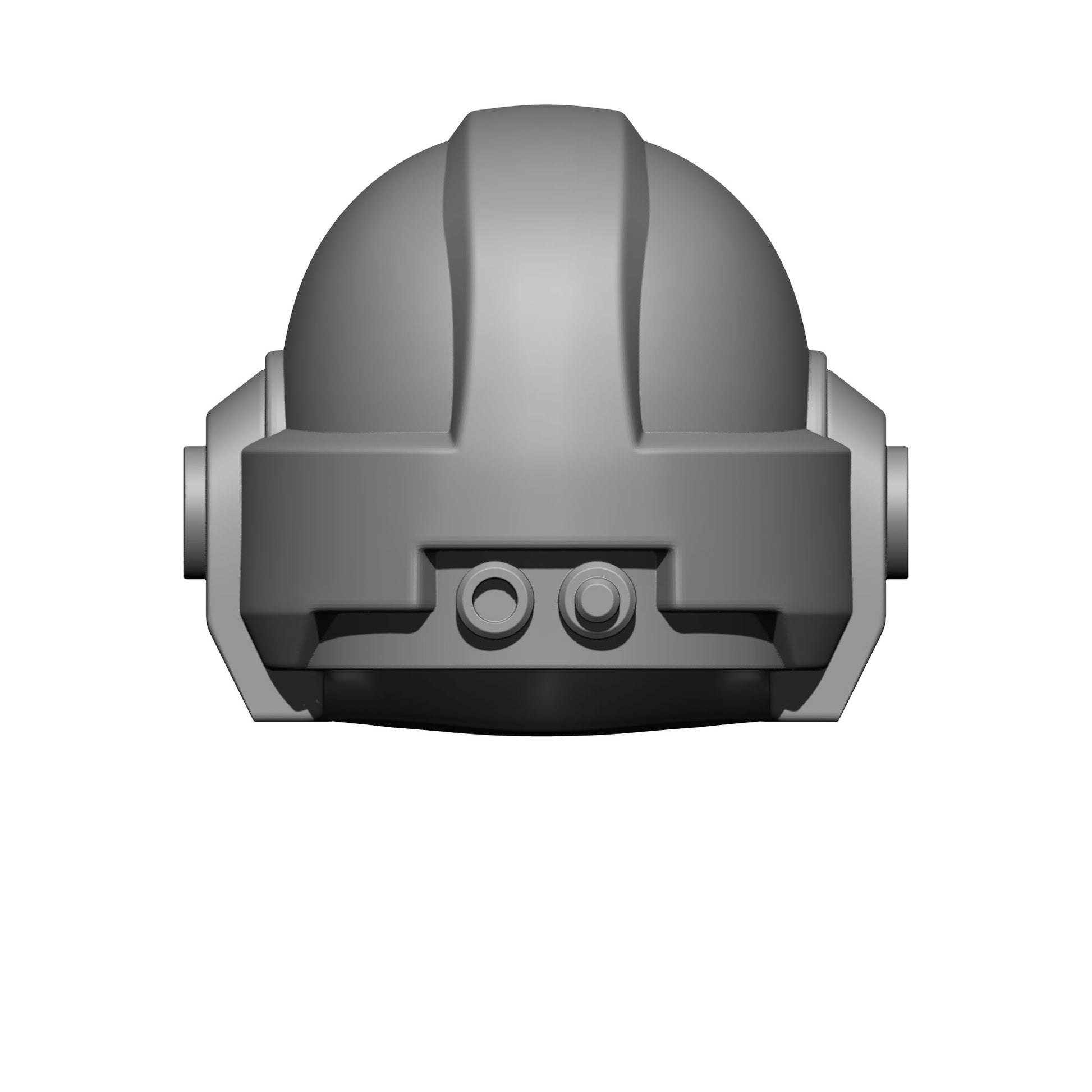 Knight Helmet with Skull and Single Hose for JoyToy Loyalist Marine Action Figures Custom 1:18th Scale Head Swap