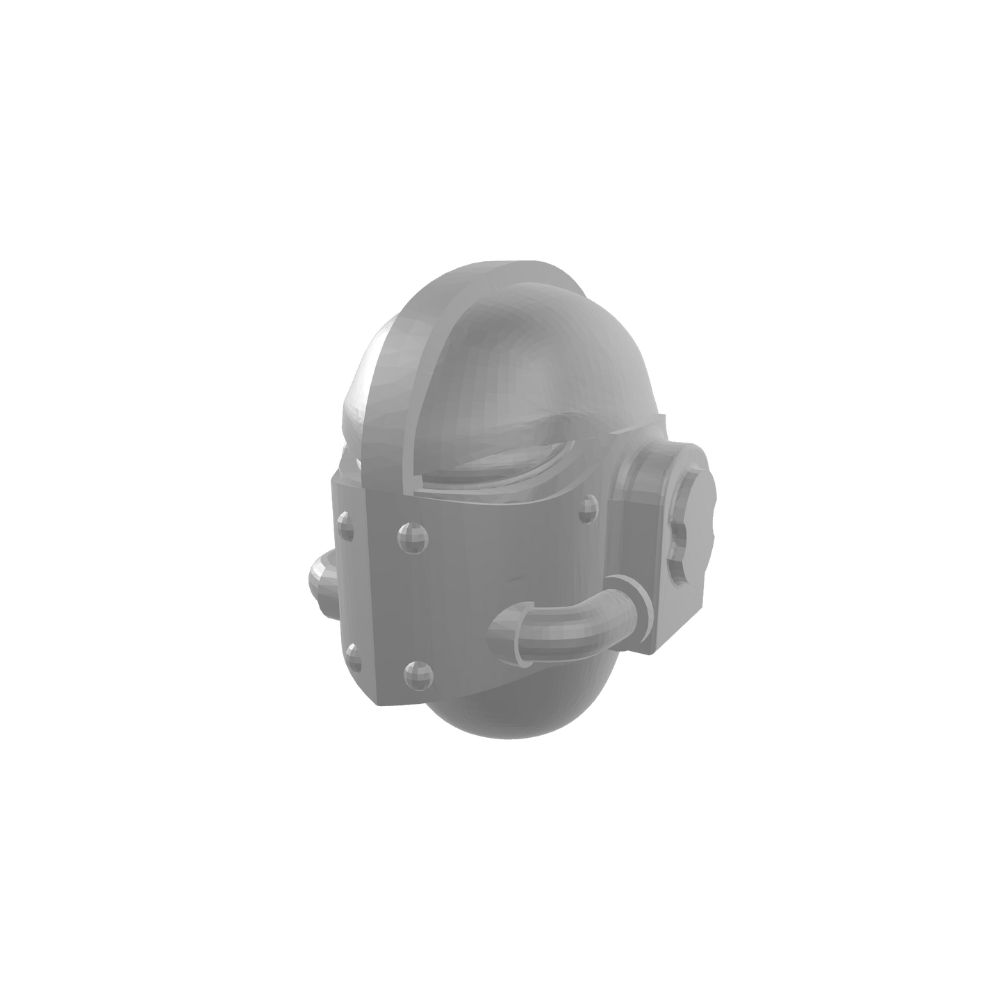 Battle Brother MK IV Helmet for JoyToy Marine Action Figures 1:18th Scale Custom Parts