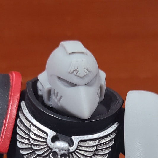 Veteran Artificer Bolter with Curved Magazine for JoyToy Battle Brother Action Figures Custom 1:18th Scale Parts