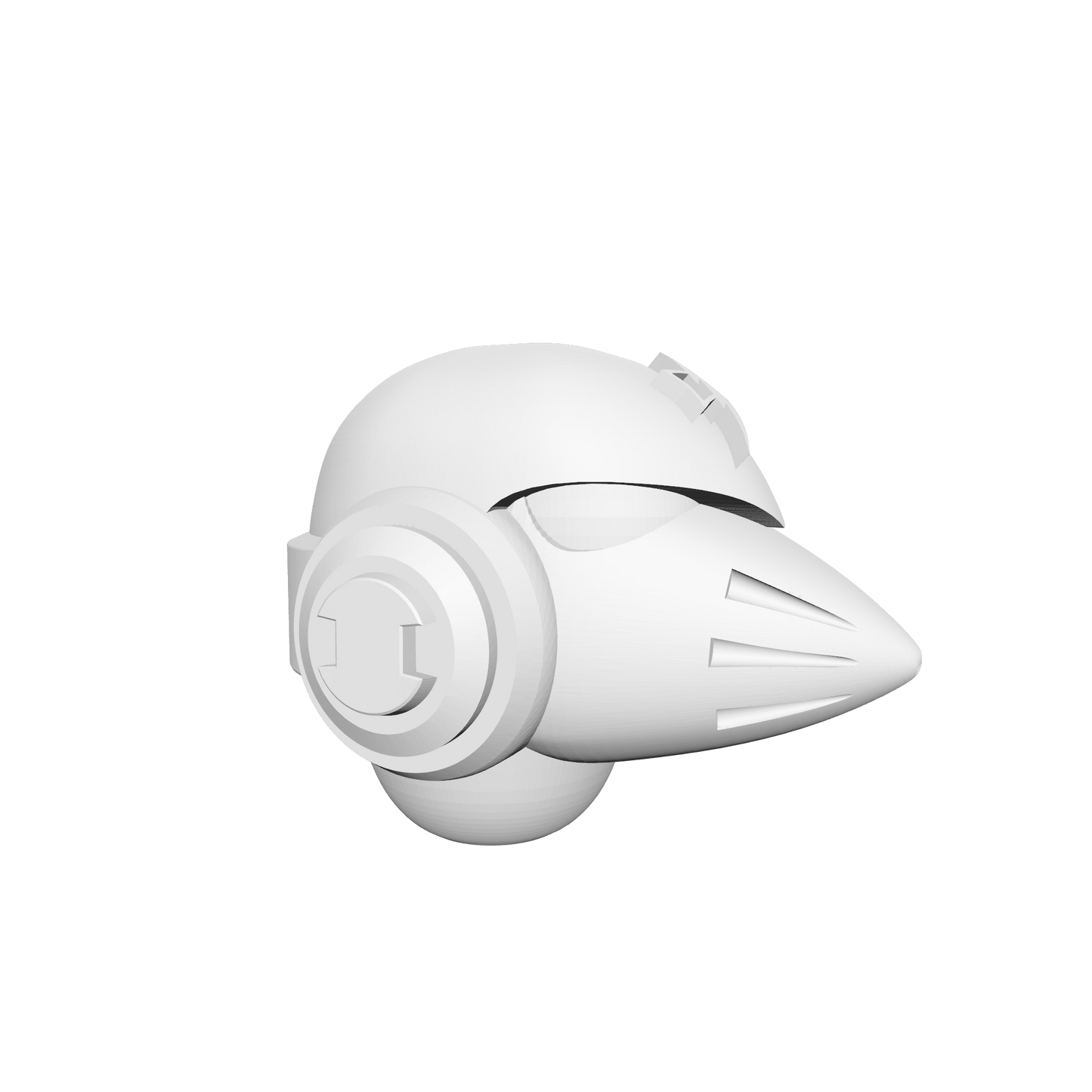 White Scars Legion MKVI Corvus Helmet V2 for JoyToy Loyalist Marine 1:18th Scale Action Figure