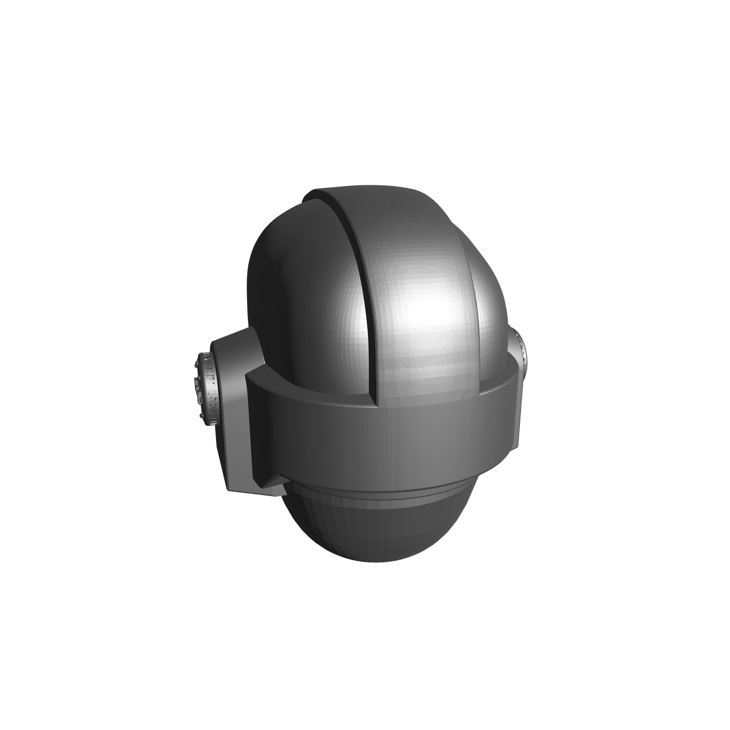 Deathwatch Mark VII Helmet with Inquisition Icon for JoyToy Grimdark Marine Action Figures Custom 1:18th Scale Upgrade