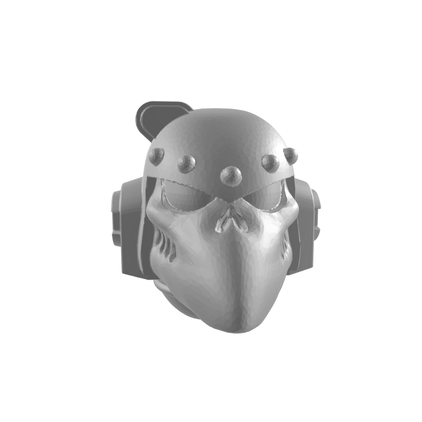 Legion of the Damned Chapter Helmet MKVI Corvus Ver. A for JoyToy Grimdark Marine Action Figures Custom 1:18th Parts