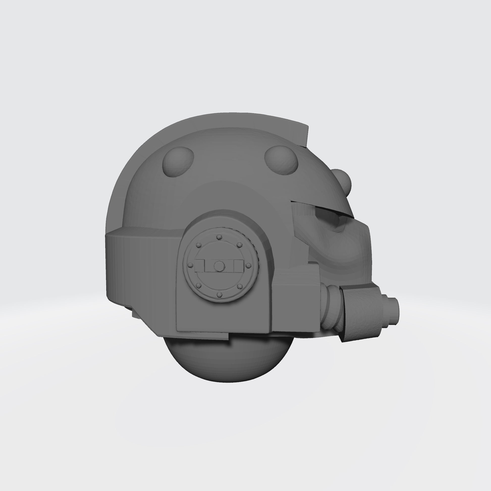 Custom Mark V Helmet V1 for JoyToy Space Marine 1:18 Scale Action Figures