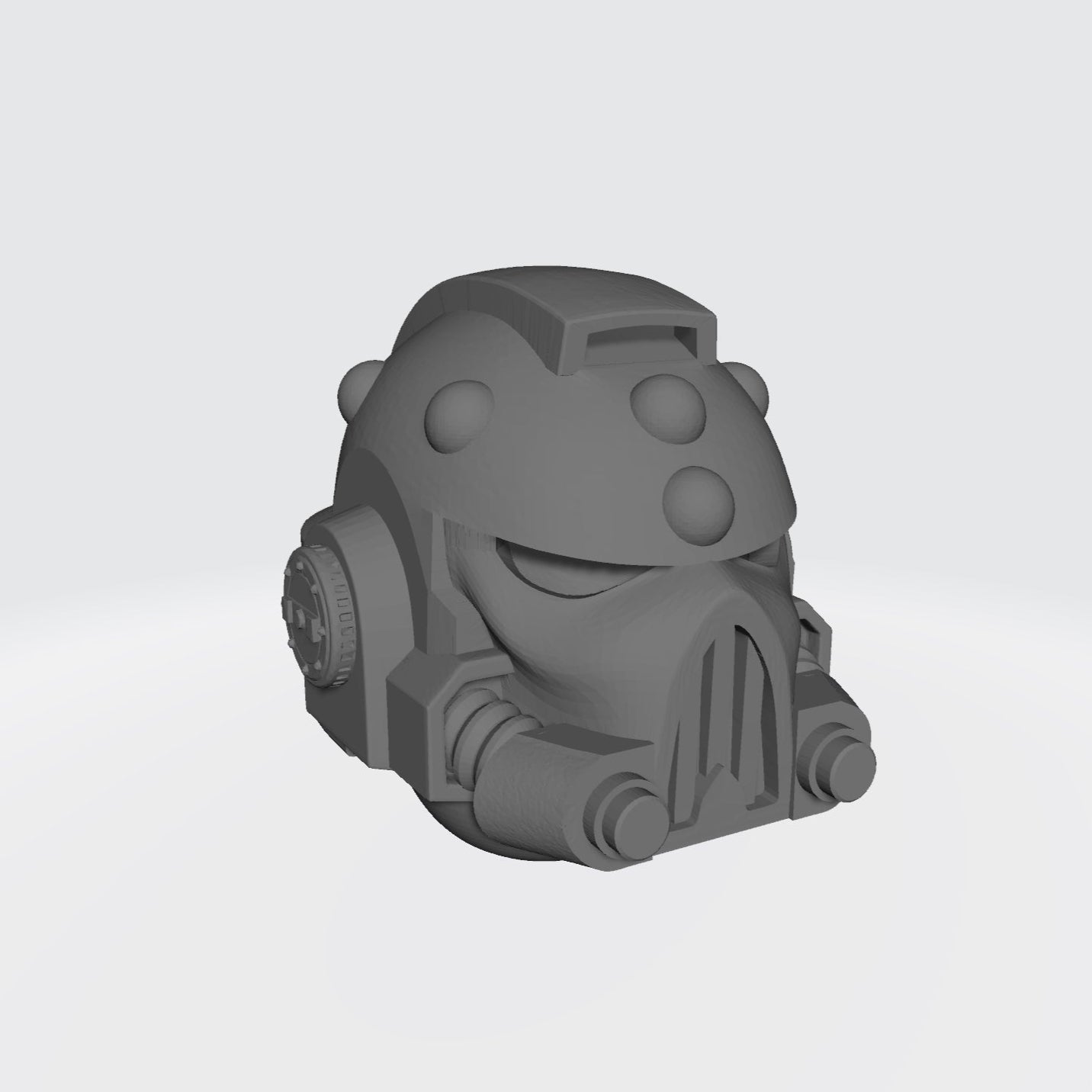 Mark V Helmet V2 for JoyToy Space Marine 1:18 Scale Action Figures