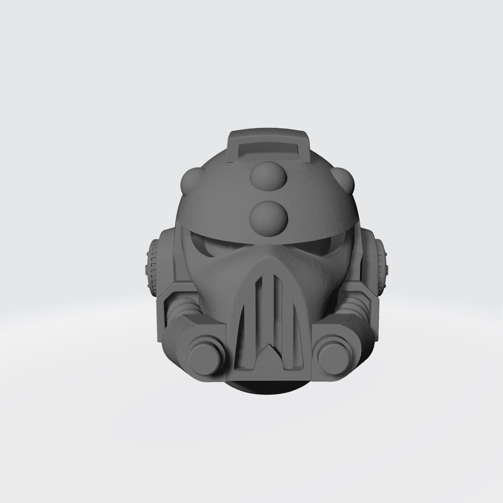 Mark V Helmet V2 for JoyToy Space Marine 1:18 Scale Action Figures