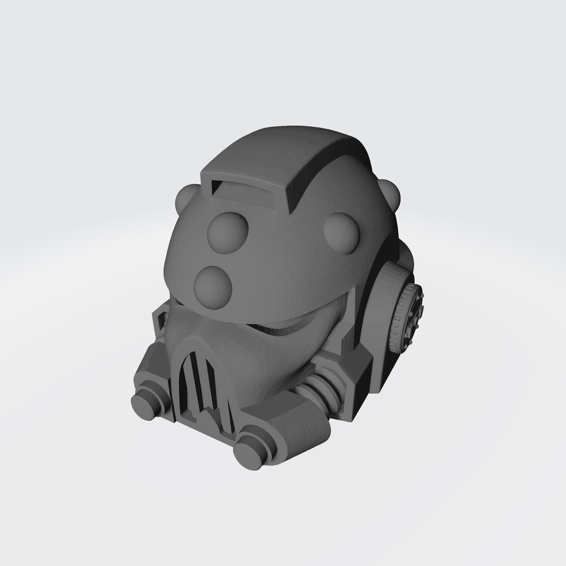 Mark V Helmet V2 for JoyToy Space Marine 1:18 Scale Action Figures
