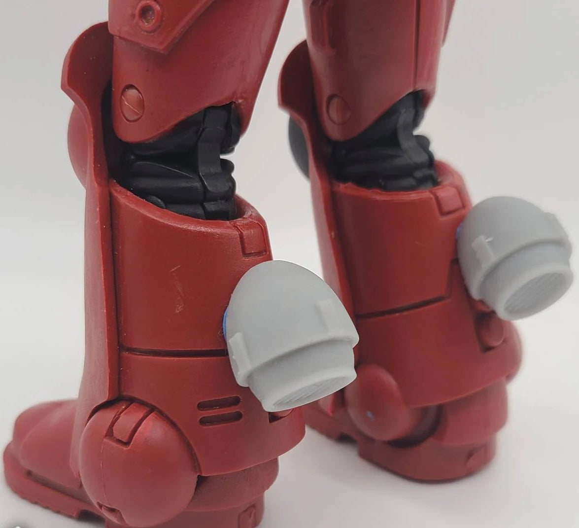 Raven Guard Legion Ion Leg Thrusters Set for JoyToy Loyalist Marine Action Figures Custom 1:18th Scale Part