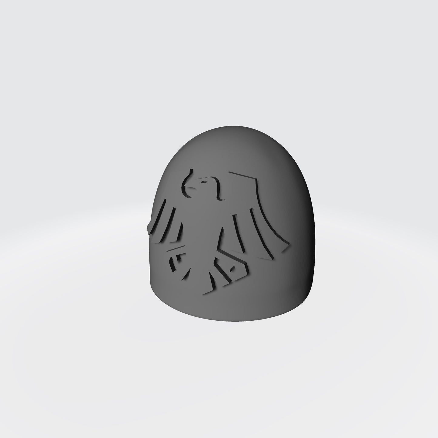 Raven Guard MKVI Shoulder Pad with Crosshair Compatible with JoyToy Space Marine Action Figures