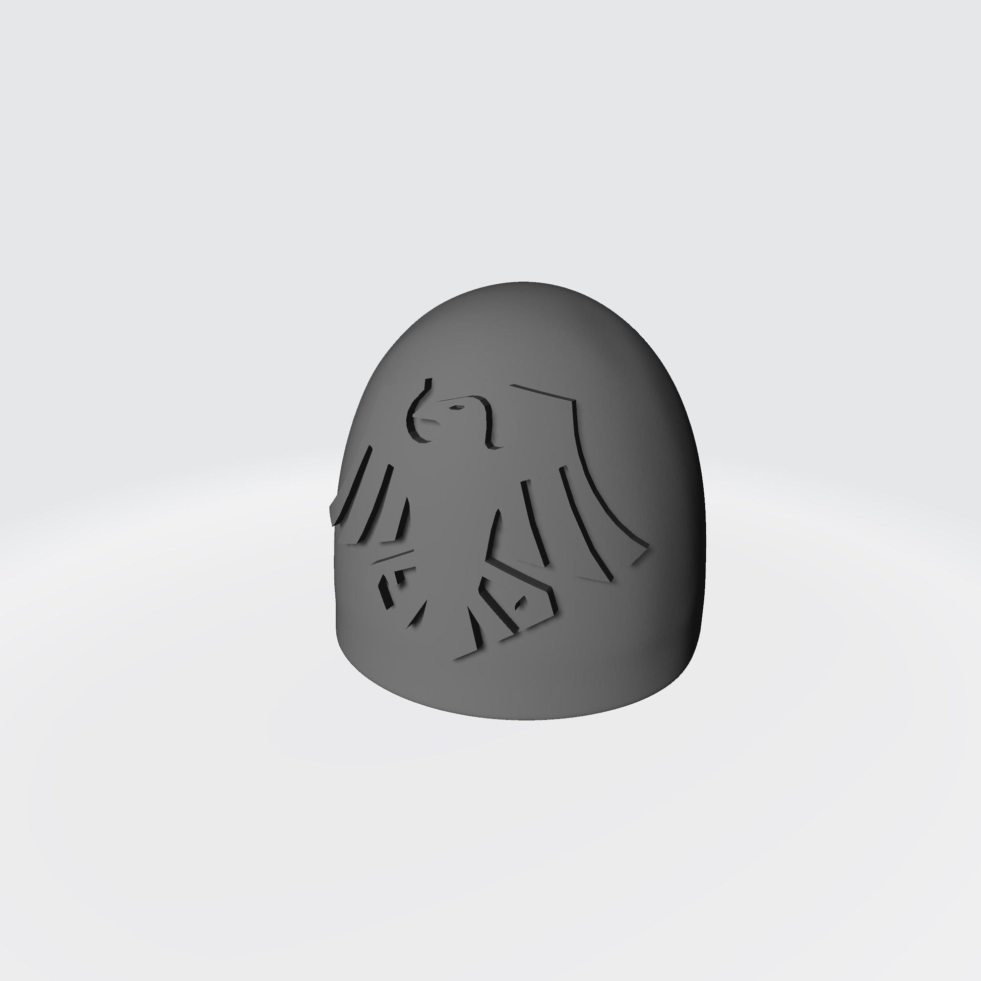 Raven Guard MKVI Shoulder Pad with Crosshair Compatible with JoyToy Space Marine Action Figures