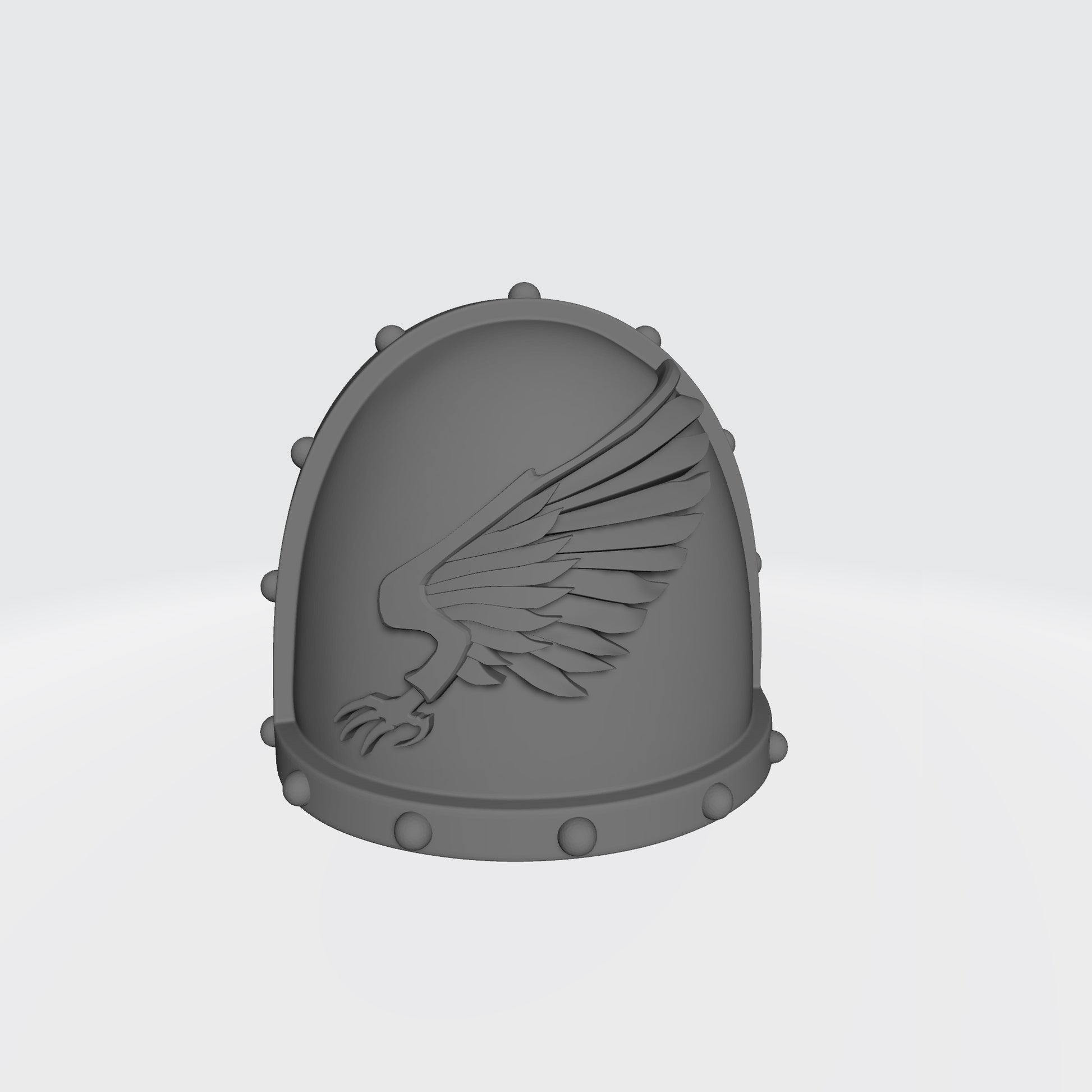 Emperor's Children MKVII Shoulder Pad Studded compatible with JoyToy Space Marine Action Figures by 18th Scale Armory